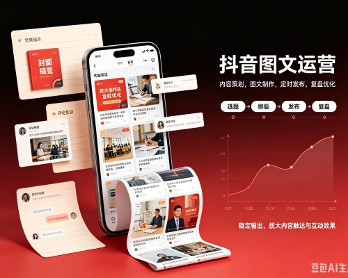 蔡甸抖音图文代运营服务